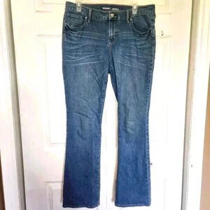 Old Navy Original Mid-Rise  Boot-Cut Denim Jeans Size 12 Regular